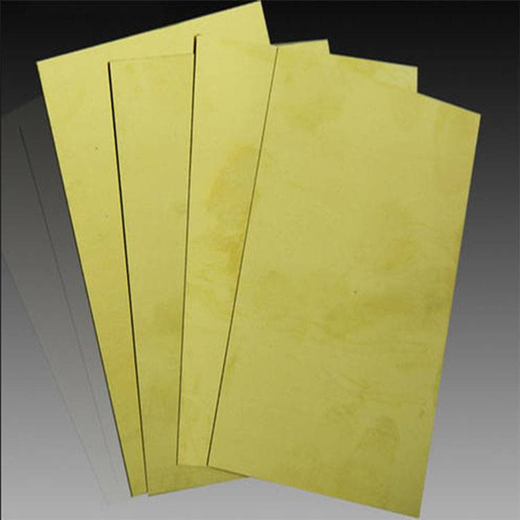 关于重庆黄铜板常见加工工艺和应用领域